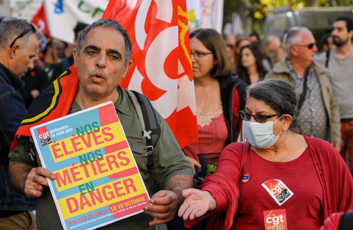 Huelga intersectorial en Francia para reclamar subidas salariales