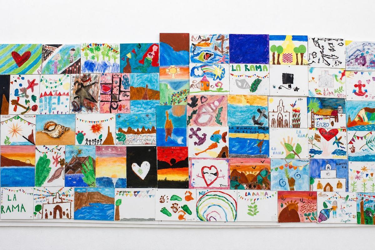 Mural infantil de La Rama.