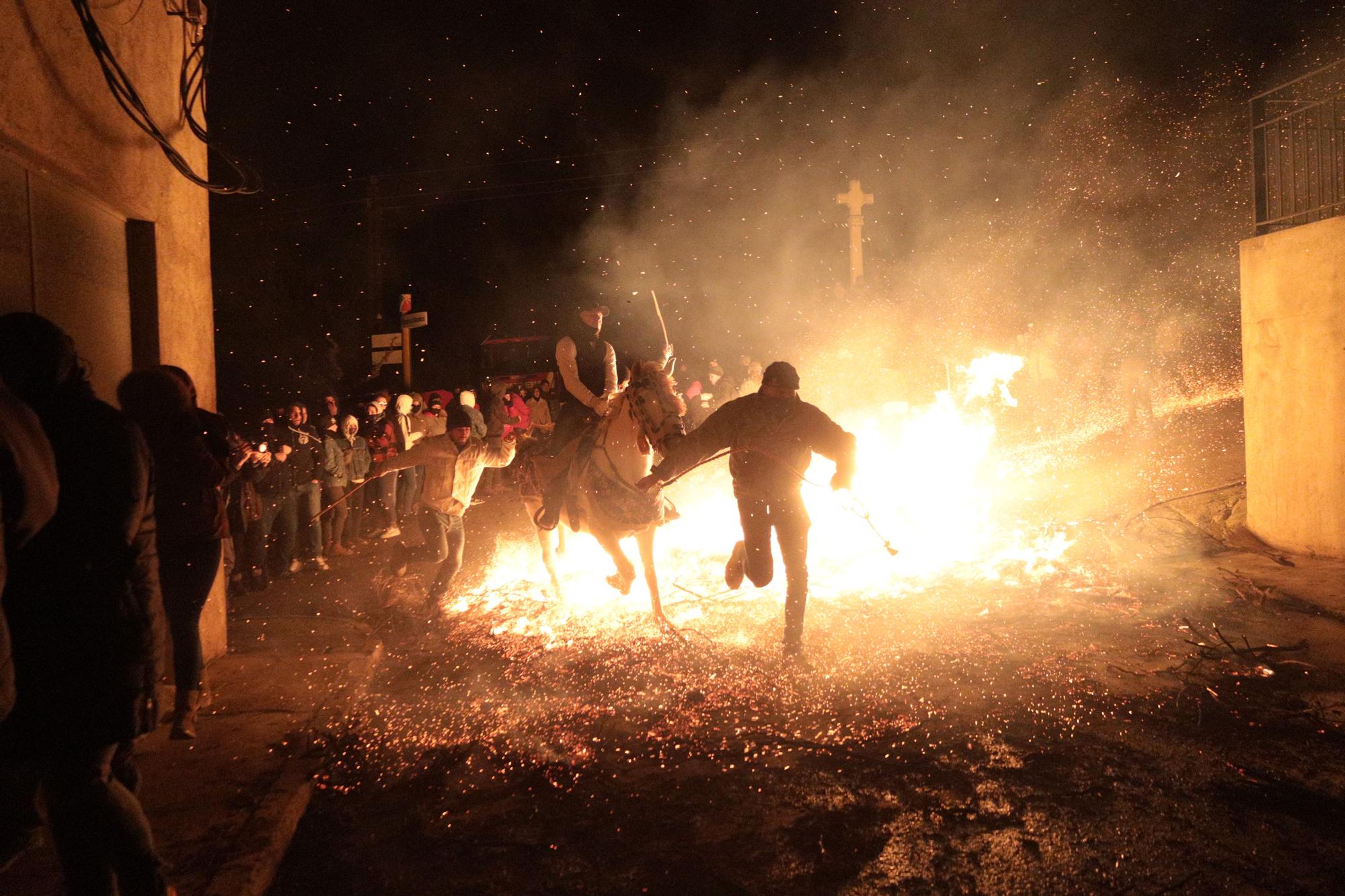 Las mejores fotos de la espectacular Matxà de Sant Antoni en Vilanova d'Alcolea