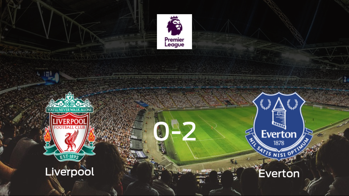 El Everton se queda con los tres puntos tras vencer 0-2 al Liverpool