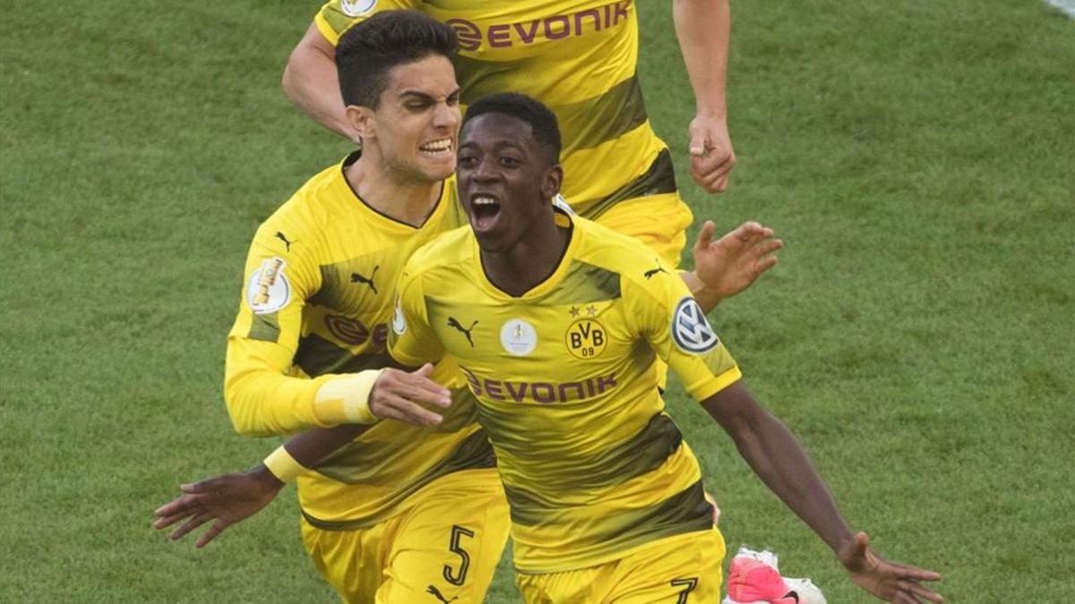 Dembélé, jugador del Borussia