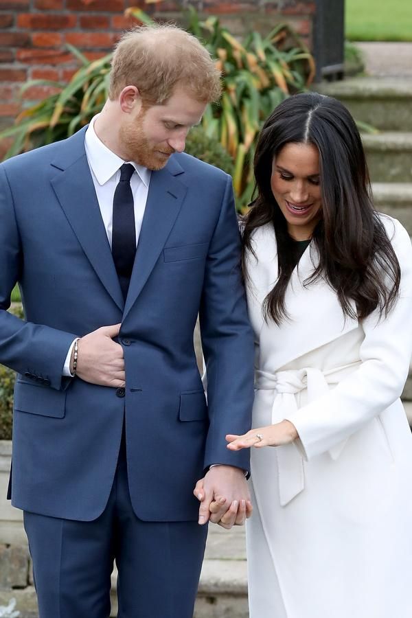 Anuncio de compromiso de Meghan Markle y el príncipe Harry: la pareja muestra el anillo