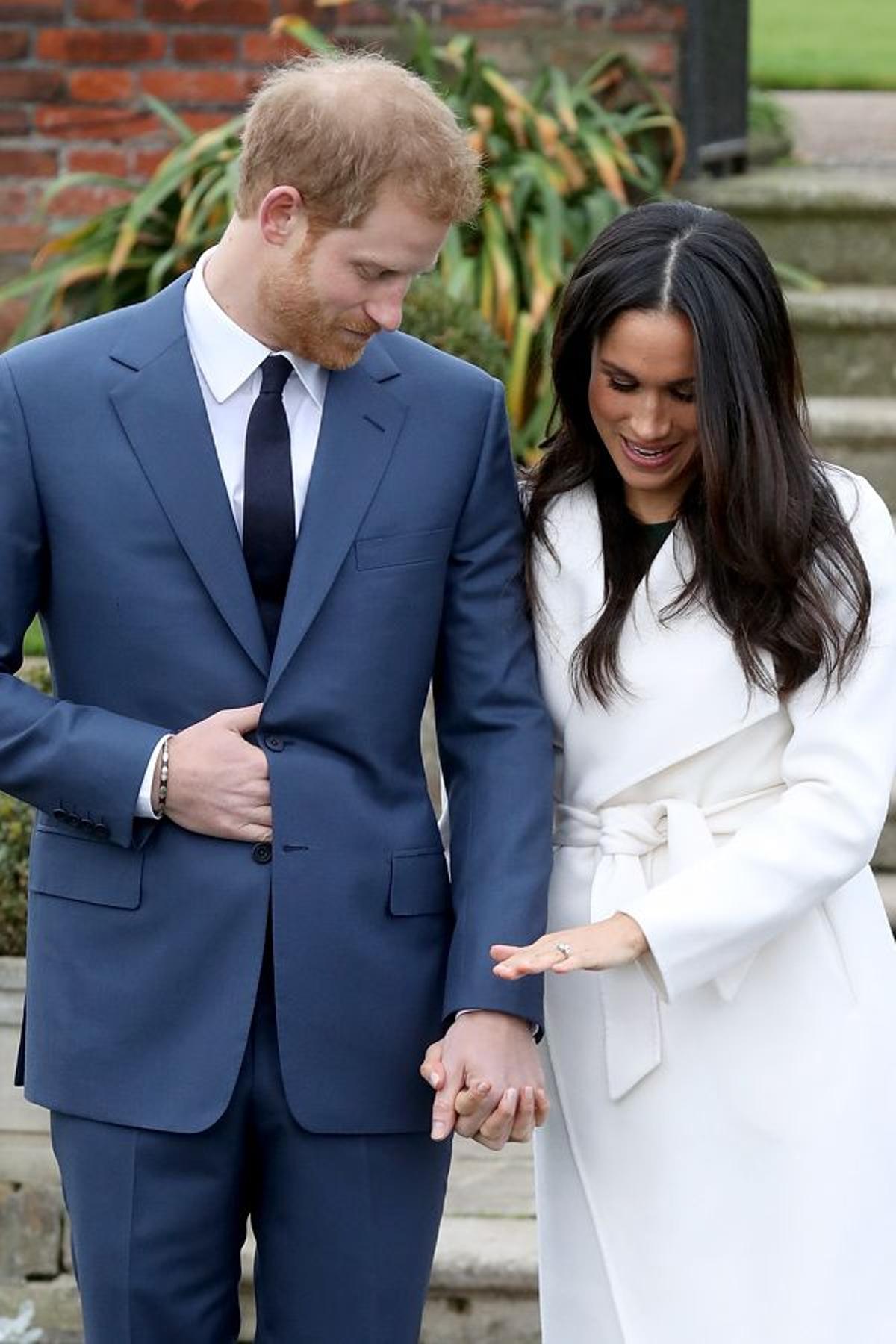 Anuncio de compromiso de Meghan Markle y el príncipe Harry: la pareja muestra el anillo