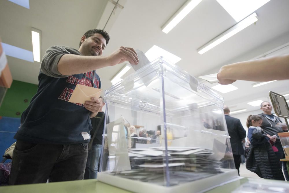 Jornada electoral del 28-A a la Catalunya Central