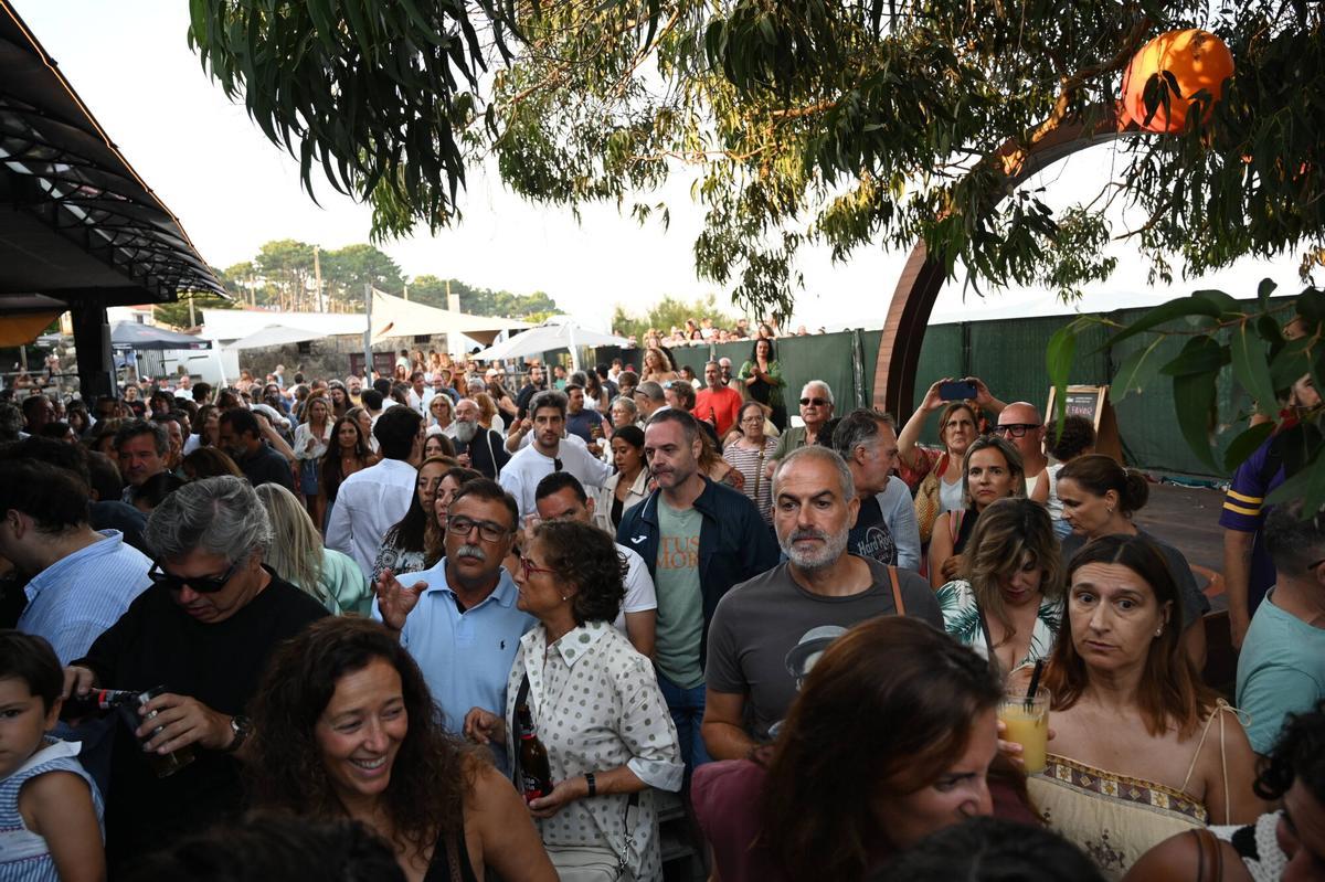 El Náutico durante el concierto de Mikel Erentxun.