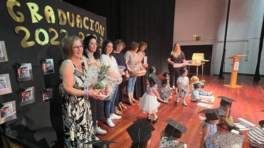 Graduación de los pequeños de Os Pillabáns