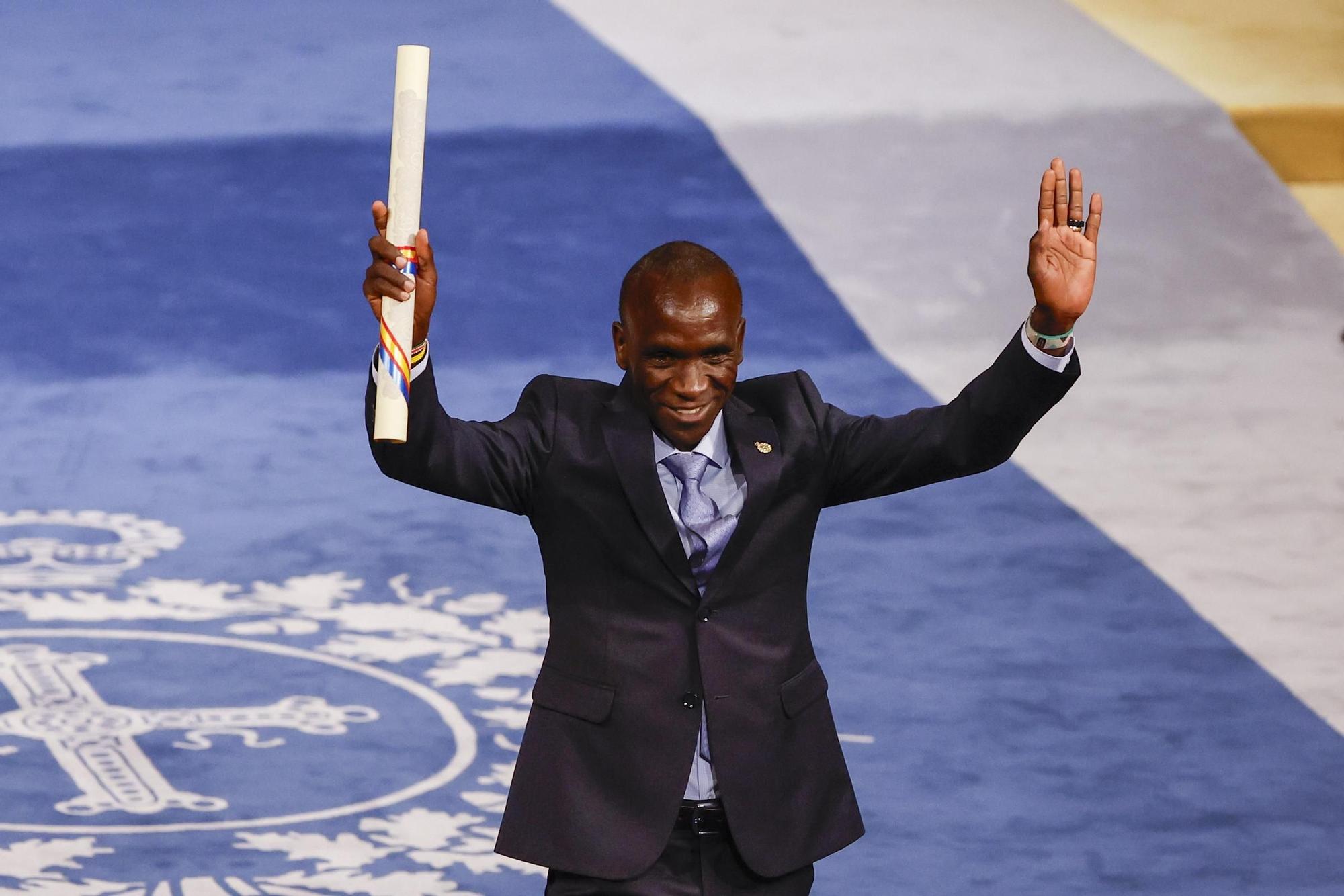 Eliud Kipchoge recibe el Premio Princesa de Asturias de los Deportes 2023