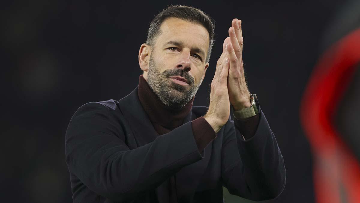 Ruud van Nistelrooy, entrenador del Manchester United