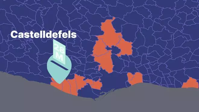 MAPA | ¿Qué votó tu vecino en Castelldefels el 28M? Busca los resultados calle a calle