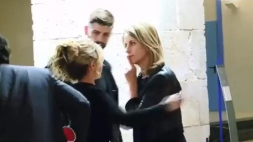 Vídeo | Así es como la madre de Piqué mandó a callar a Shakira durante un evento