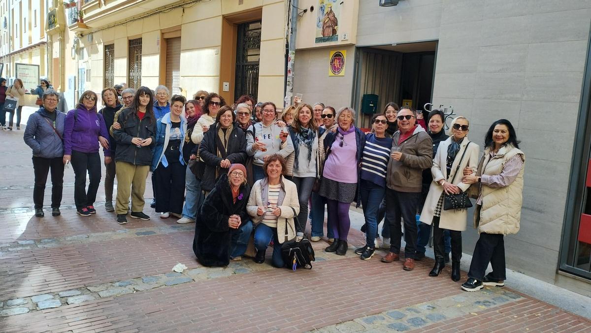 Imagen de grupo de algunas participantes en la convocatoria