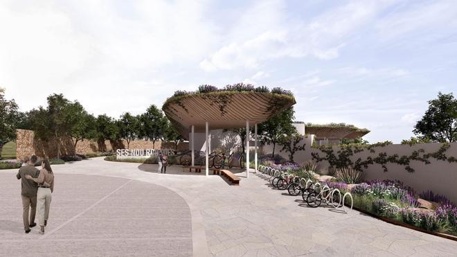 Las imágenes renderizadas de la futura nueva sede de la cultura tradicional de Ibiza