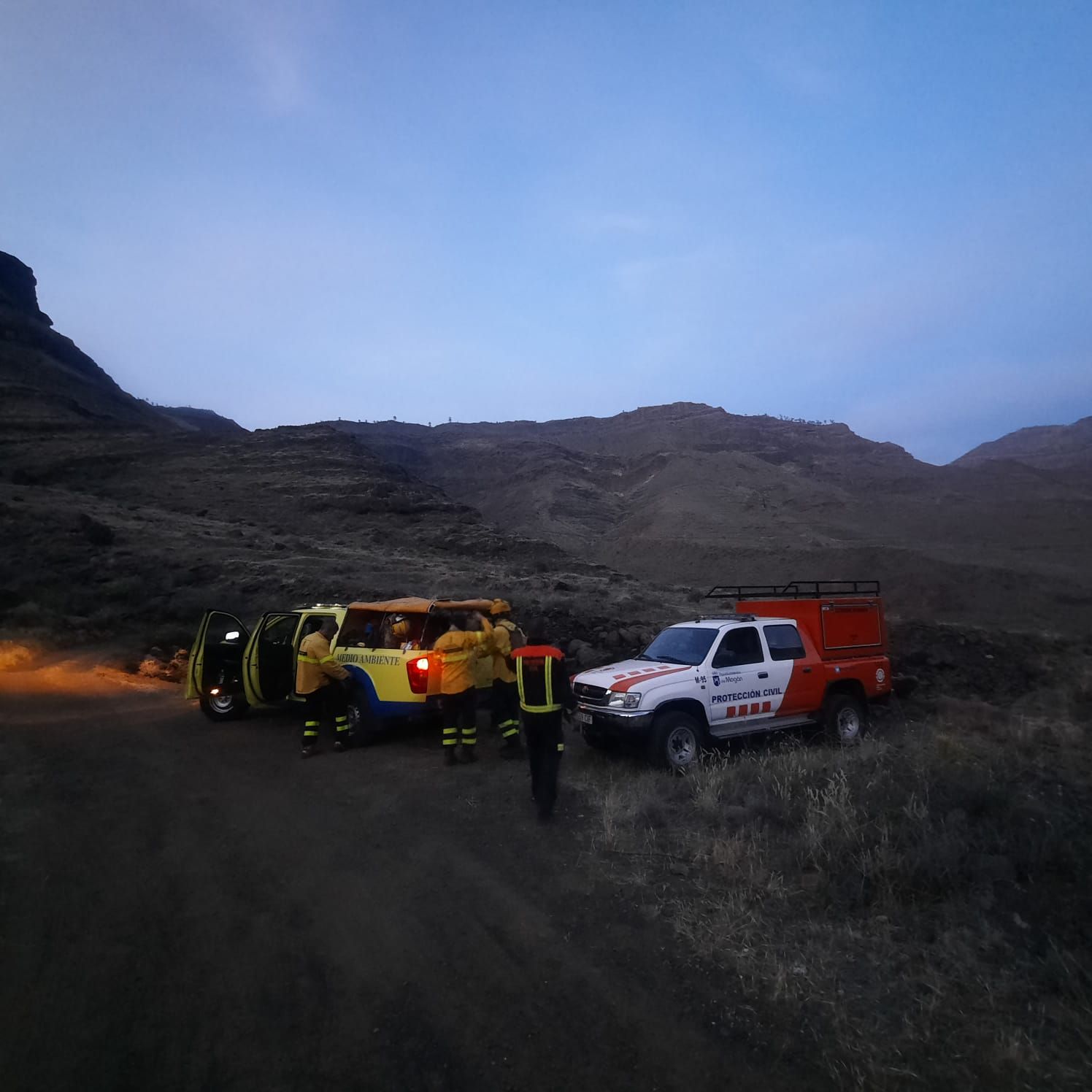 Incendio en Veneguera