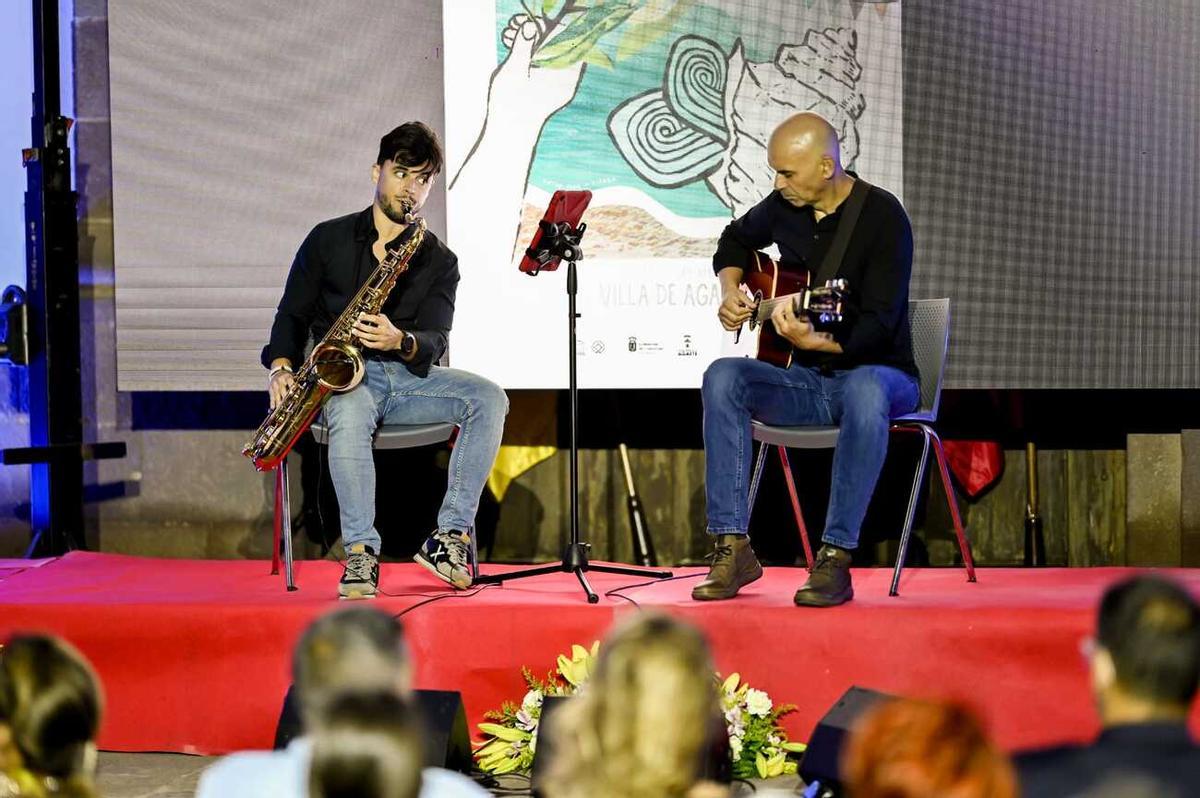 Pregón de las bandas de Guayedra y Agaete en la Fiestas de Las Nieves 2026