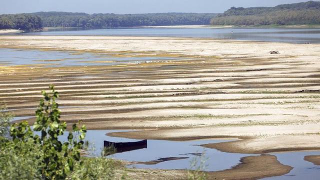 El Danubio, en Rasova, Rumanía, días atrás. | E. P.