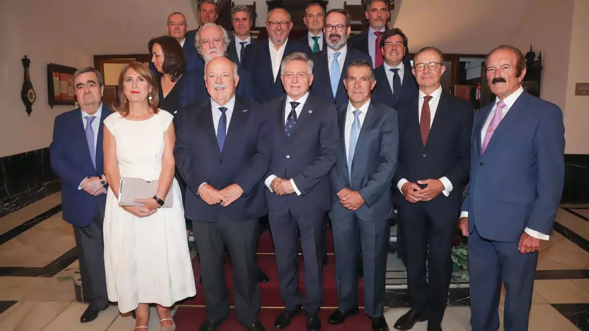 Una cena de despedida para Francisco Sánchez Zamorano