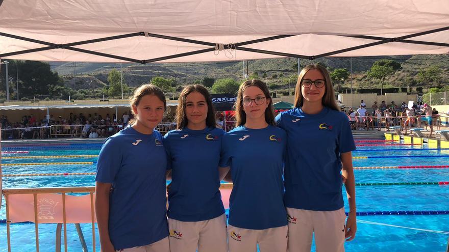 El Natació Xàtiva se alza con 5 medallas en el Campeonato Autonómico Infantil