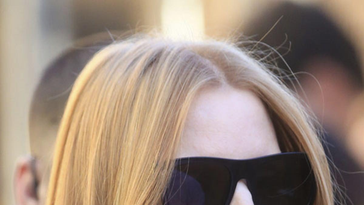 10 peinados de Jessica Chastain y un cambio de look: media melena lisa