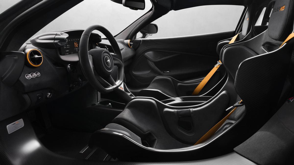 Puesto de conducción del McLaren 788HS