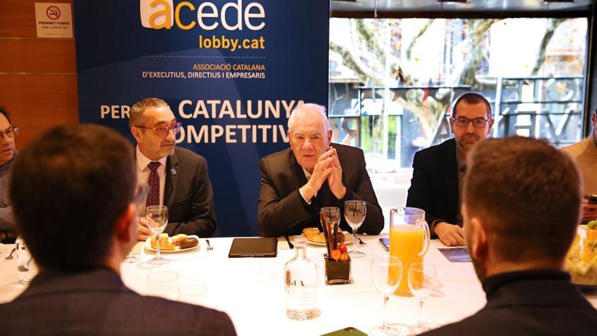 Ernest Maragall, primer alcaldable invitado al ciclo de desayunos de la ACEDE.