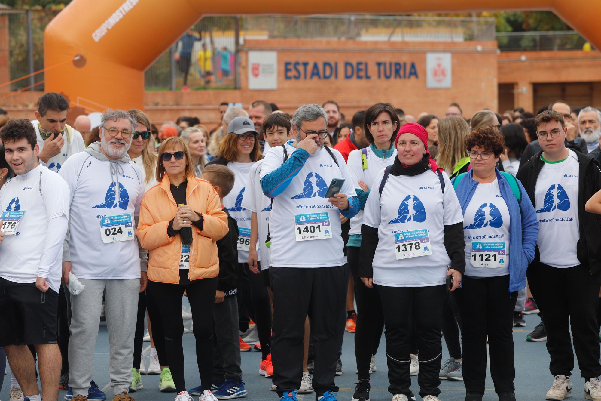 València sale a correr por el cáncer de pulmón