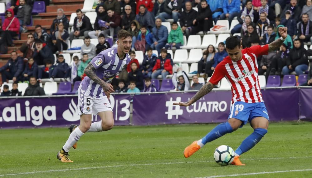 Valladolid - Sporting, en imágenes