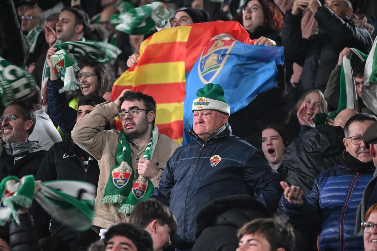 Las mejores imágenes del Elche CF - Villarreal CF (1-3)
