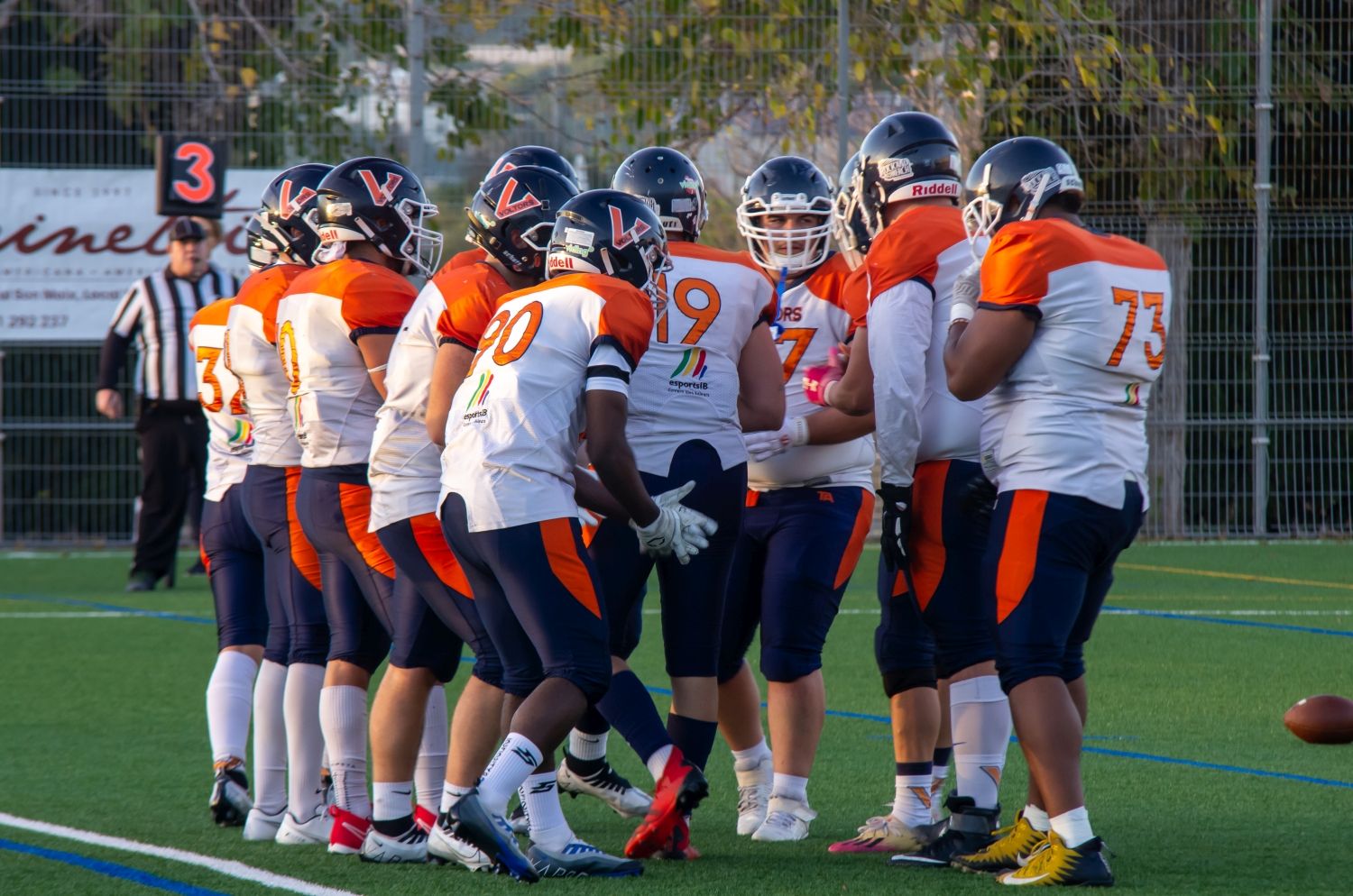 Derrota del Mallorca Voltors de fútbol americano ante los Sealand Seahawks