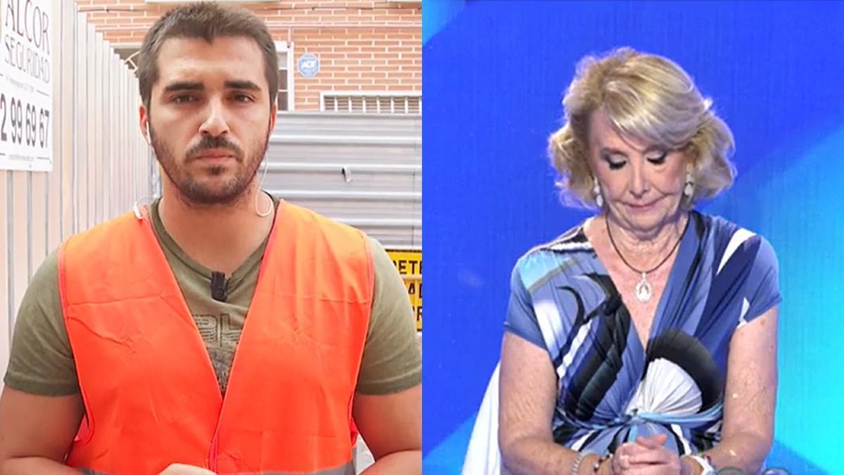 Alejandro Escribano y Esperanza Aguirre.