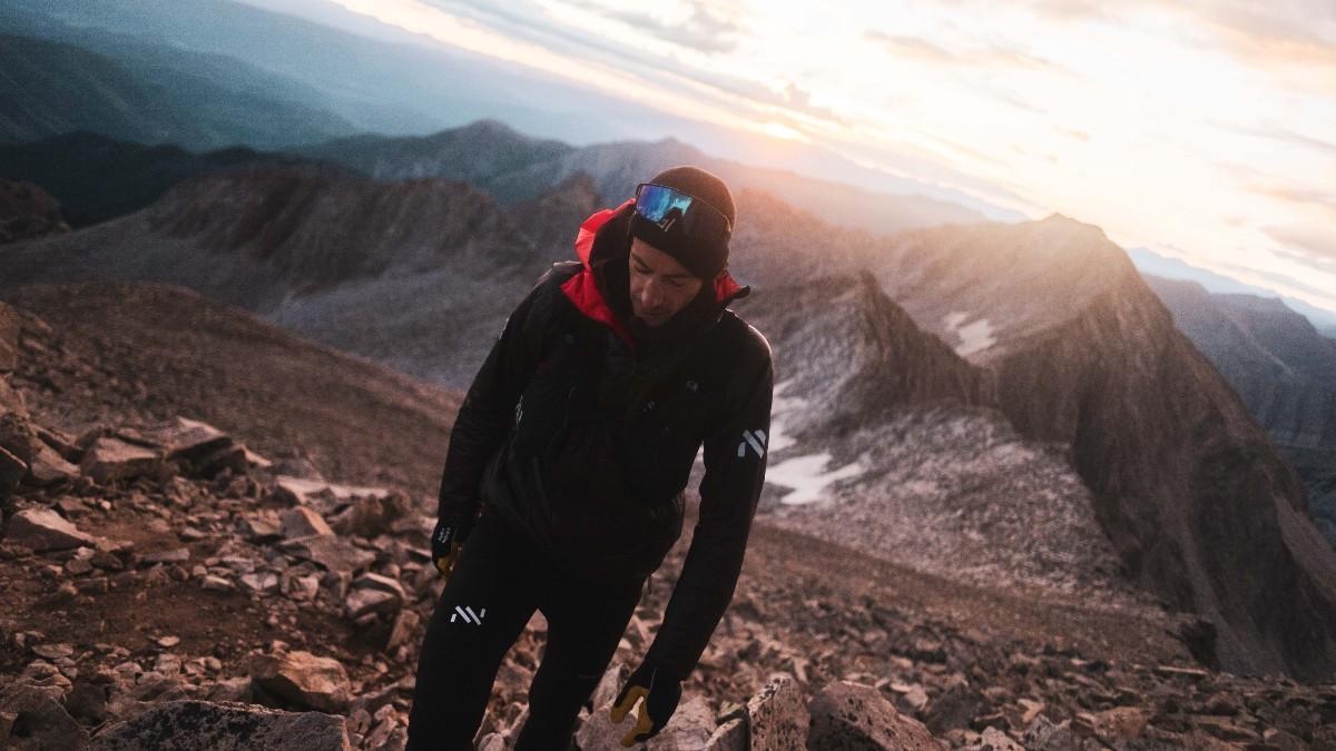 Kilian Jornet, durante su reto en Estados Unidos