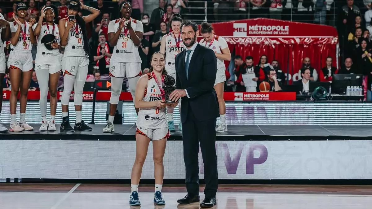 El Casademont Zaragoza pretende el fichaje de Carla Leite, MVP de la Eurocup