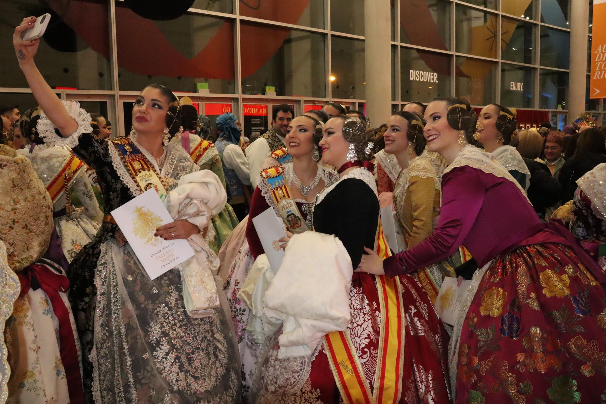 La "alfombra roja" de la exaltación de la Fallera Mayor 2023