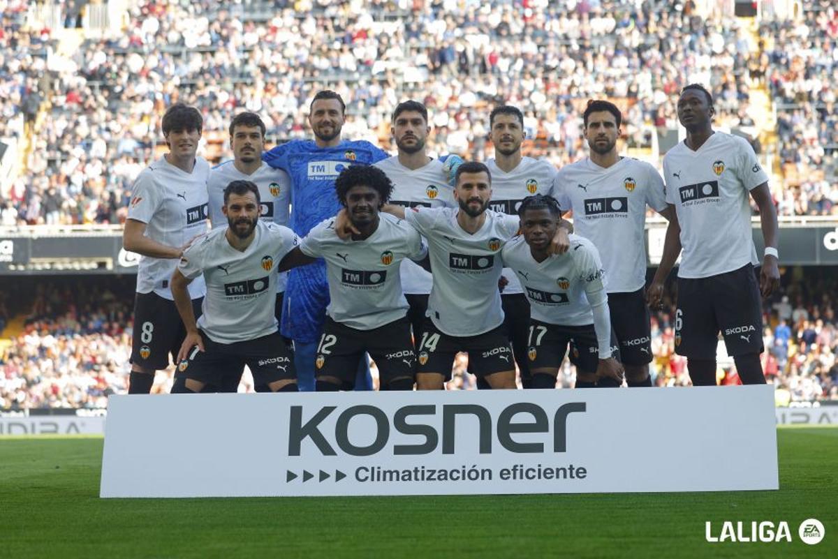 Once inicial del Valencia CF