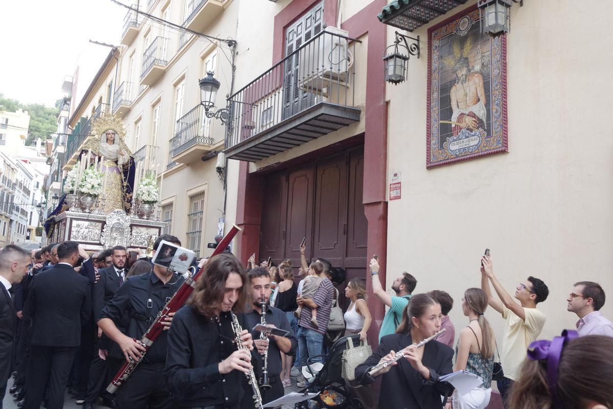 Traslado de María Santísima de Gracia al Santuario de la Victoria
