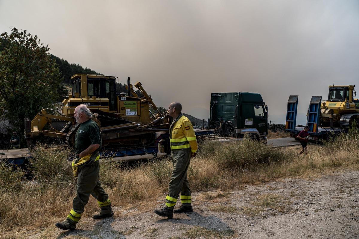 Nueve días de 'infierno': las imágenes del incendio y testimonios de vecinos de La Garganta