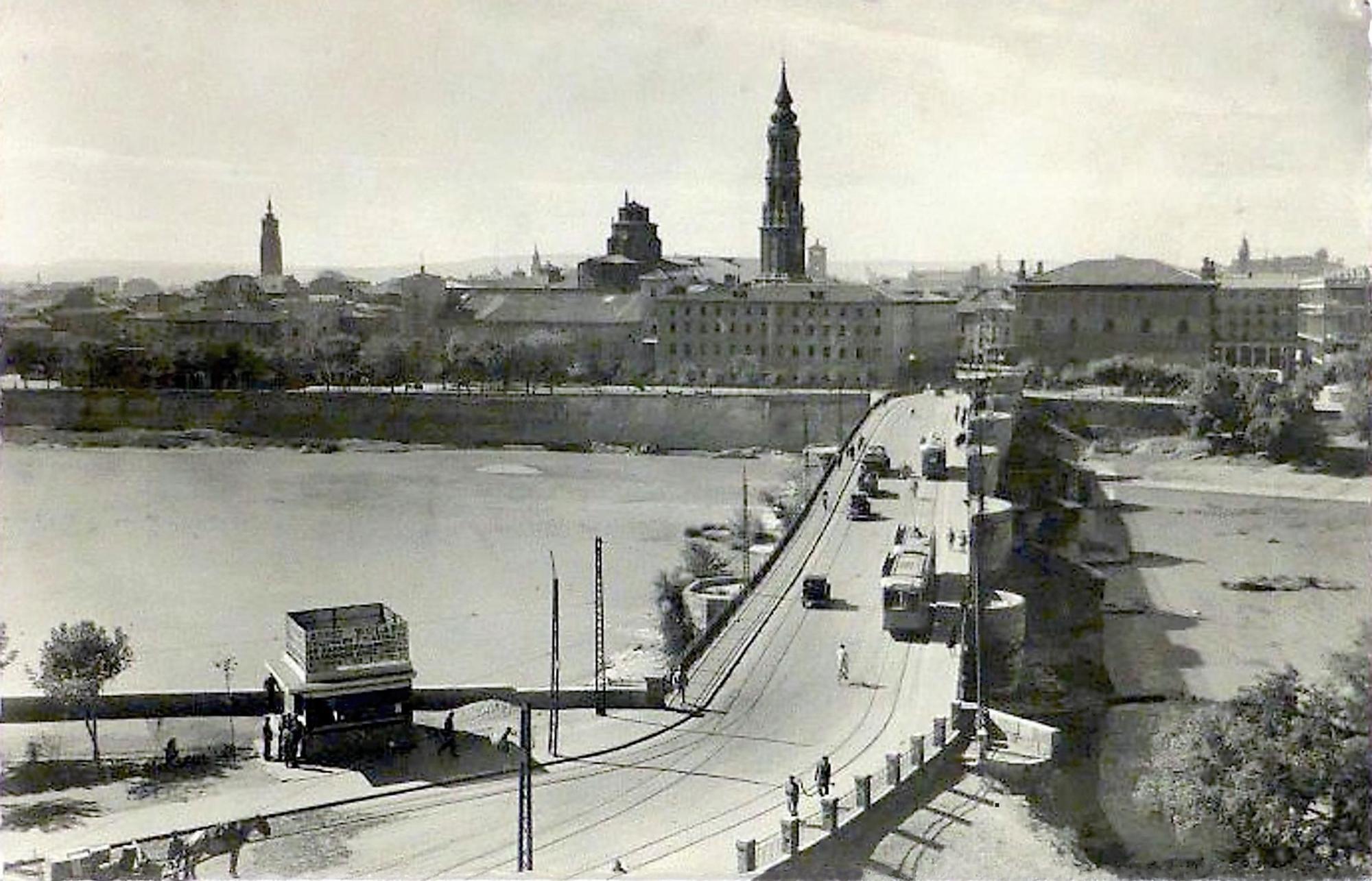 Así era Zaragoza en los grises años 50