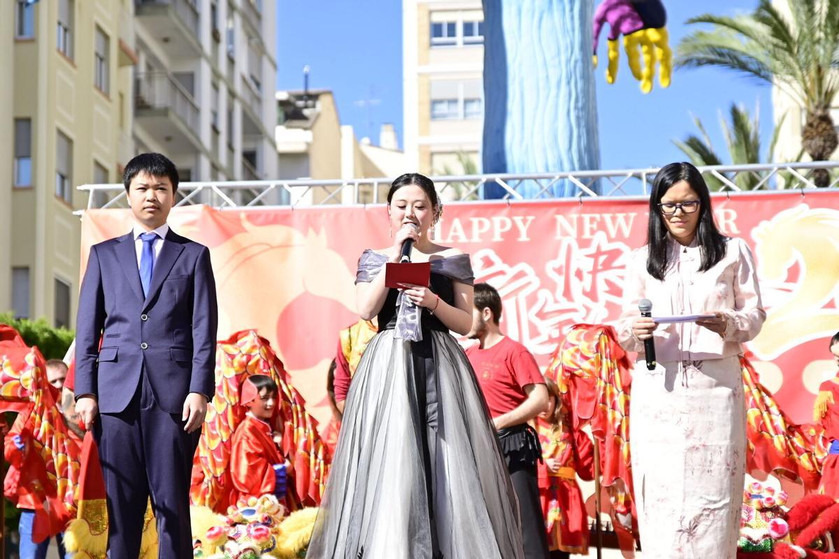 Las imágenes de la celebración del Año Nuevo chino en Castelló.