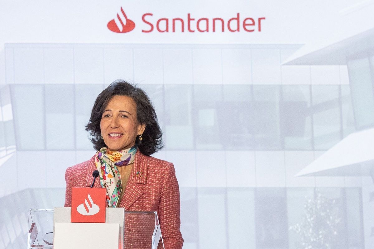 Ana Botín, presidenta del Santander.