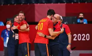 Ribera es penja el bronze