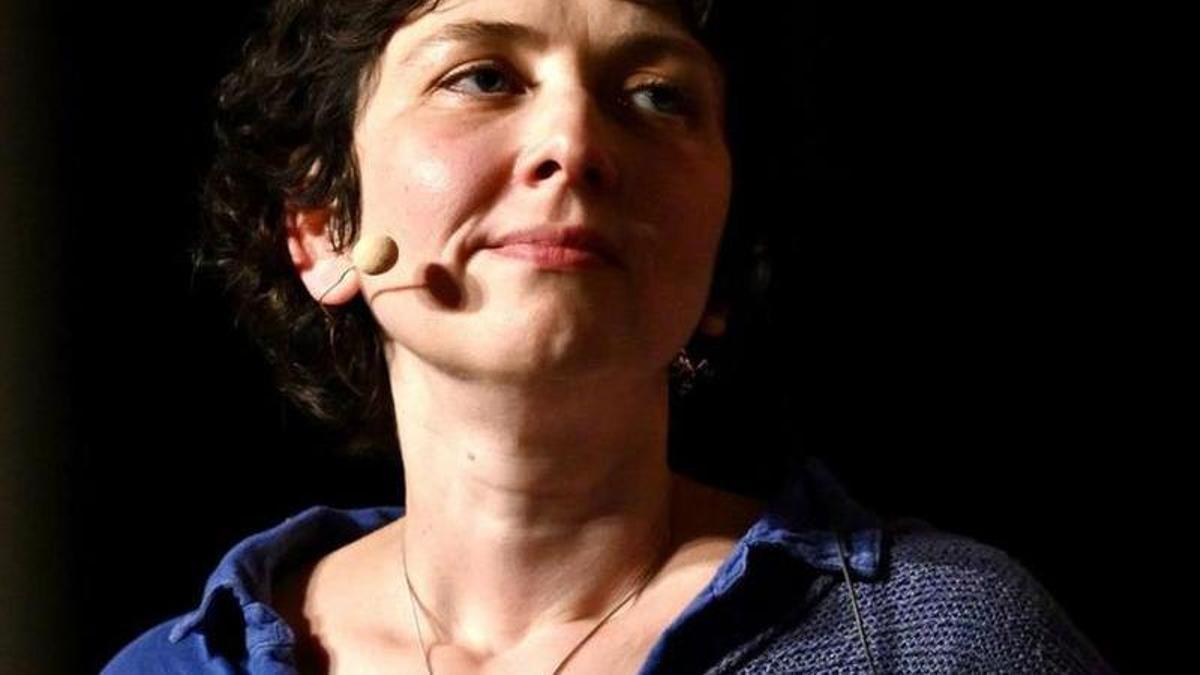 La escritora rusa en el exilio Anna Starobinets.