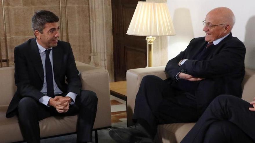 Mazón avala el &quot;compromiso&quot; del Sabadell con la Comunidad Valenciana tras cambiar su sede a Cataluña