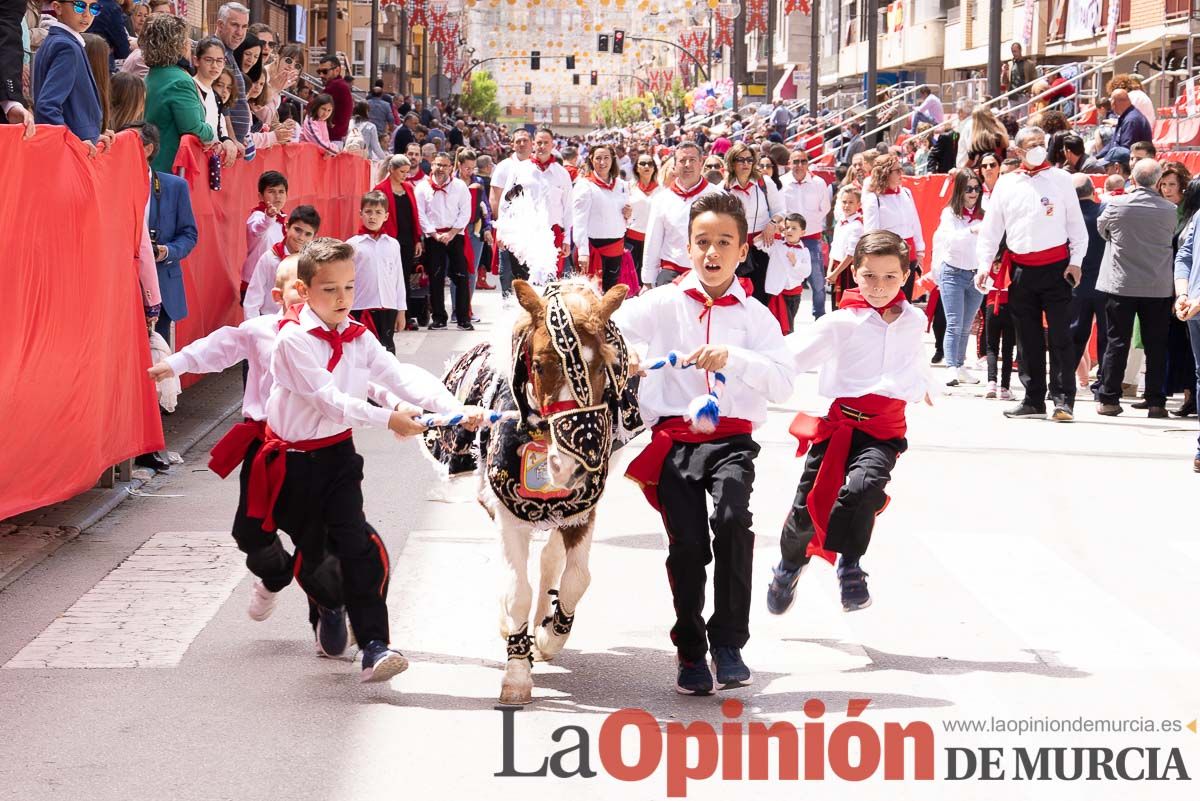 Desfile infantil en las Fiestas de Caravaca (Bando Caballos del Vino)