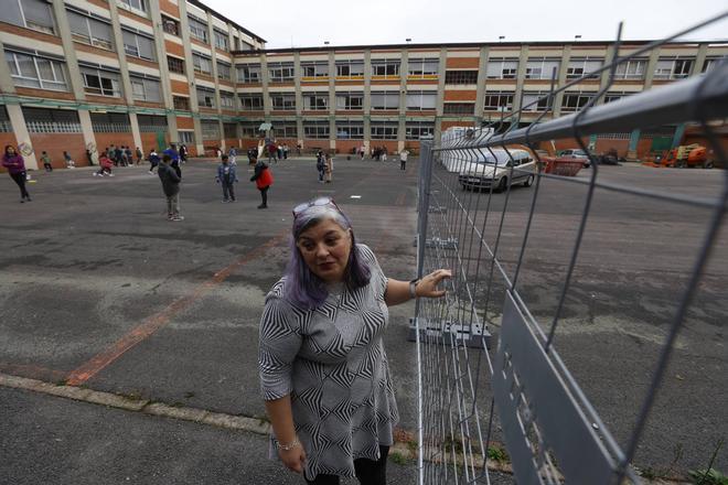 Así es el día a día en un colegio en obras: el Rey Pelayo de Gijón empieza a ver la luz al final del túnel dos años después del derrumbe (en imágenes)