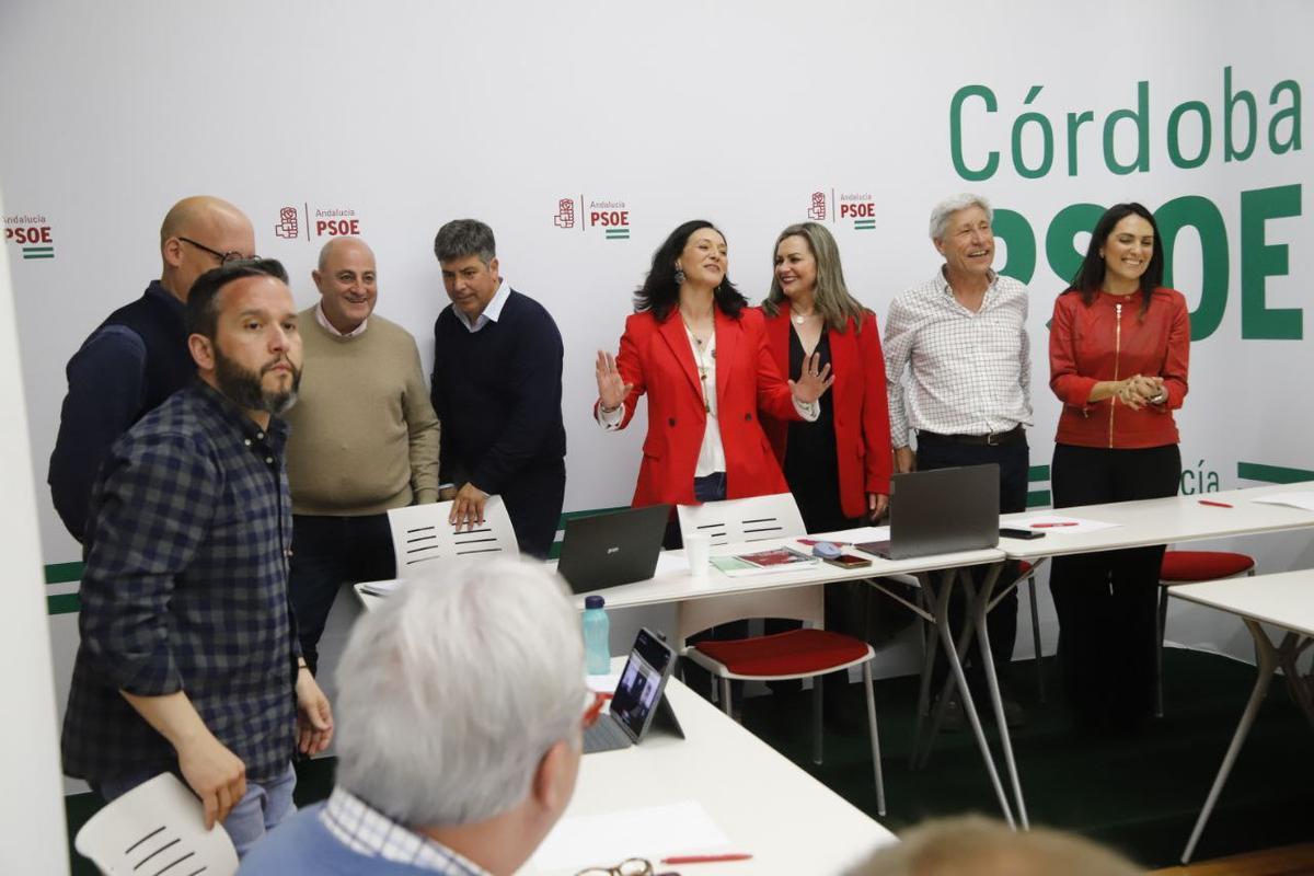 Rafi Crespín ha presidido esta tarde la primera ejecutiva del PSOE de Córdoba.