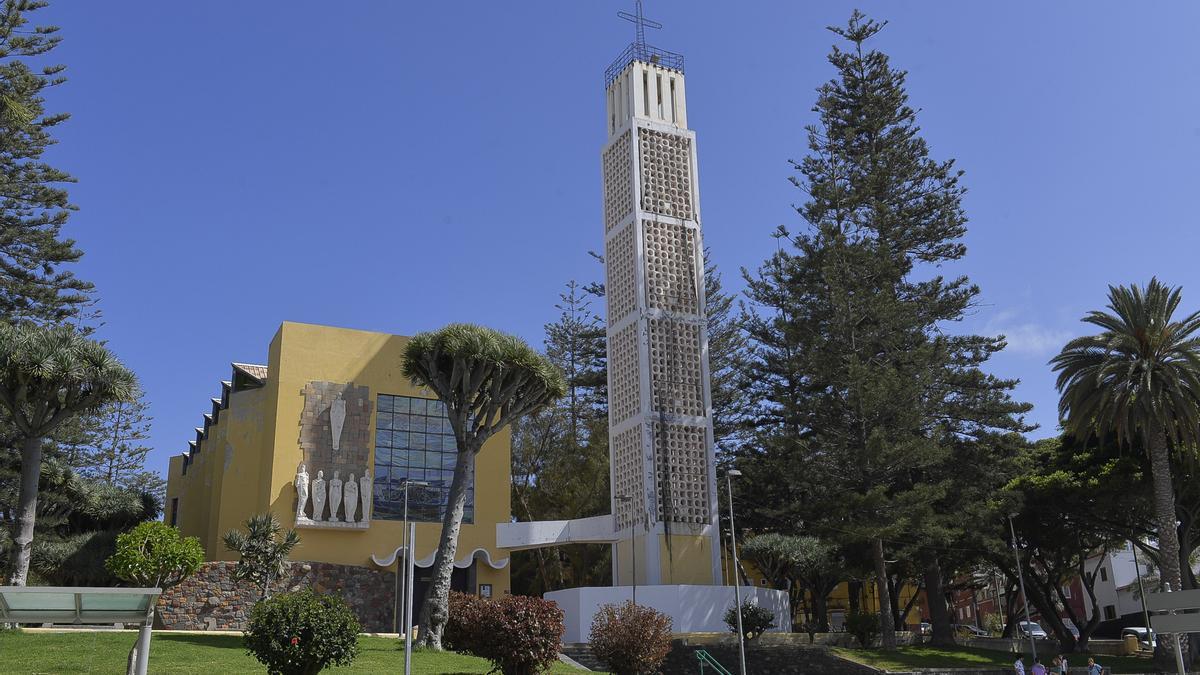 Iglesia de Los Dolores, en el barrio de Schamann de Las Palmas de Gran Canaria.