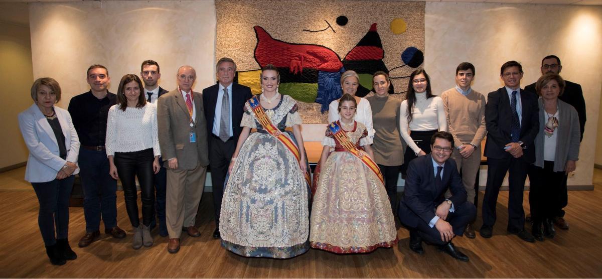 Con la representación española ante los organismos internacionales