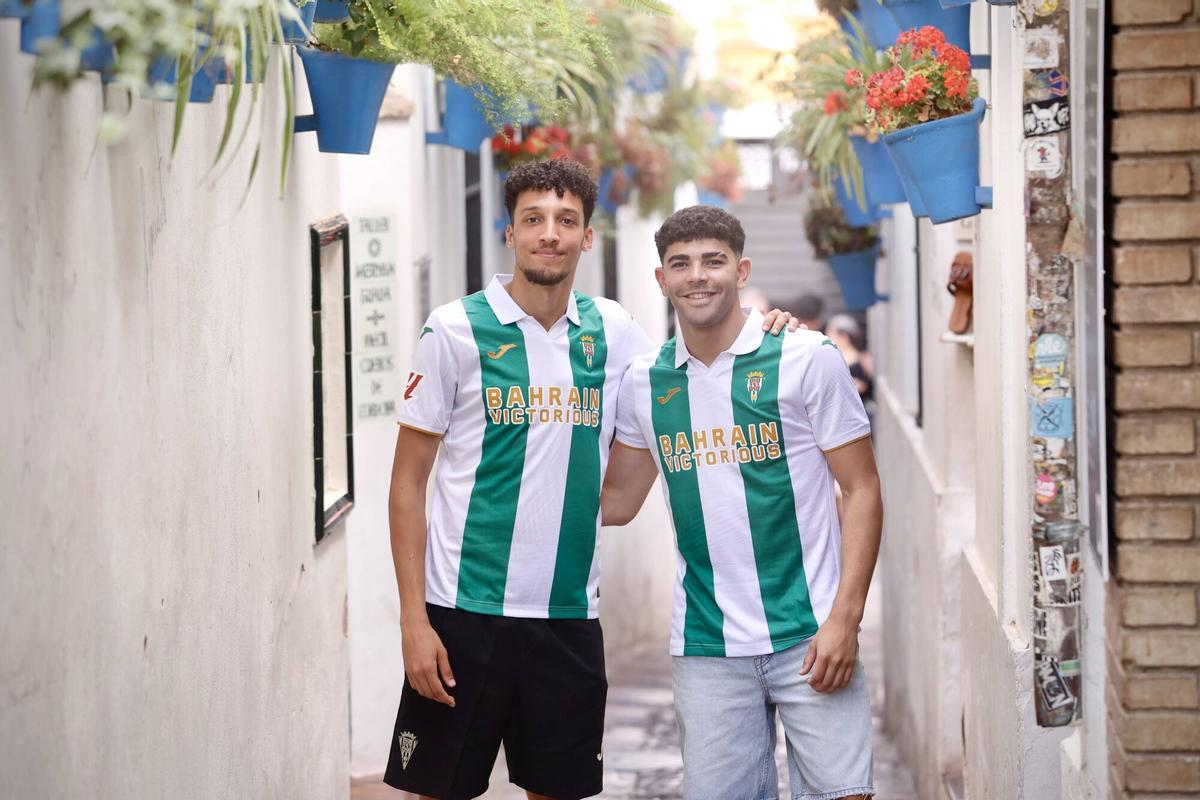 Ghailan y El Jebari son presentados como jugadores del Córdoba CF