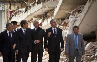 Zapatero promete en Lorca ayuda para reconstruir la población