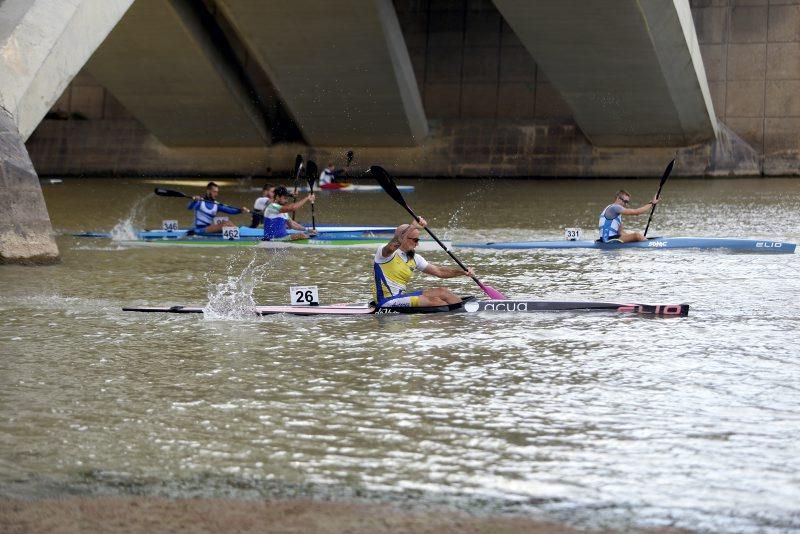 Campeonato de regatas en el Ebro