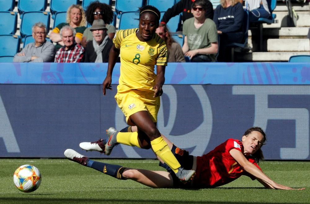 Mundial femenino: España - Sudáfrica